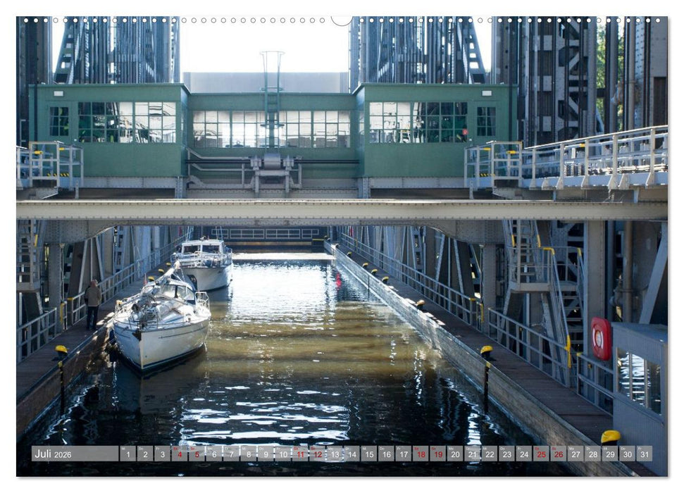 Hausbooturlaub Deutschland - Berlin und Brandenburg (CALVENDO Premium Wandkalender 2026)