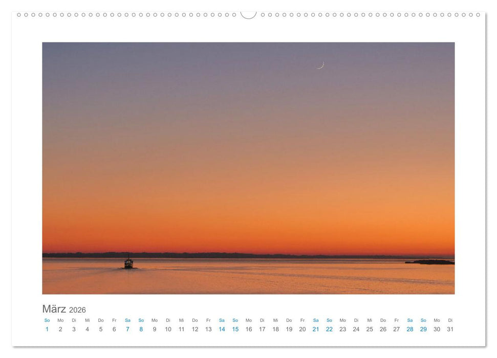 Kurs Nord - mit dem Postschiff (CALVENDO Wandkalender 2026)