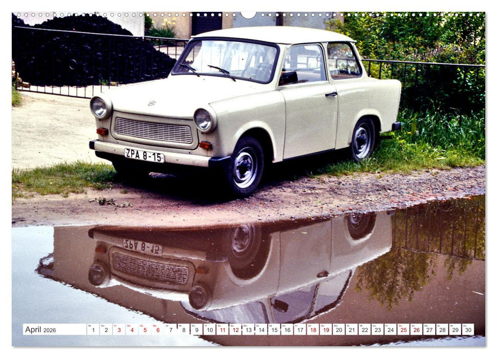 Trabi-Land DDR (CALVENDO Premium Wandkalender 2026)