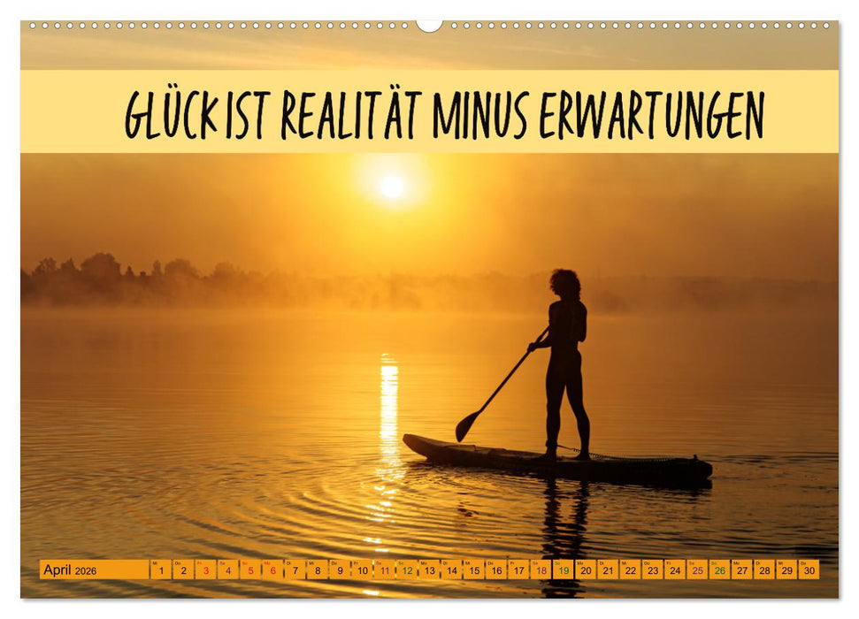 Quellen des Glücks (CALVENDO Wandkalender 2026)