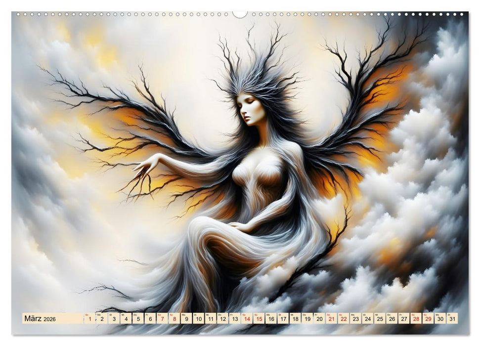 Die Magie der Natur Monatsköniginnen (CALVENDO Premium Wandkalender 2026)