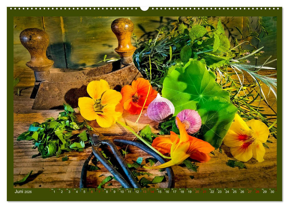 Zeitreise auf dem Küchentisch (CALVENDO Premium Wandkalender 2026)