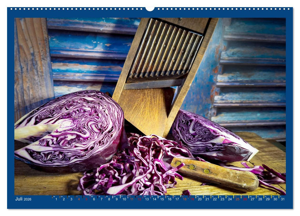 Zeitreise auf dem Küchentisch (CALVENDO Premium Wandkalender 2026)