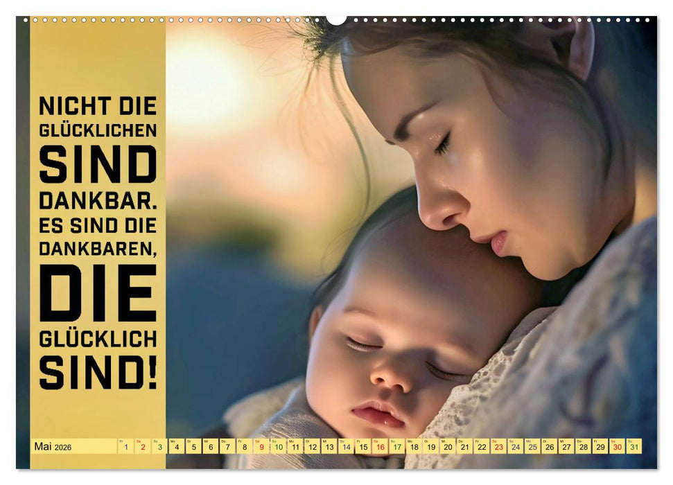 Quellen des Glücks (CALVENDO Premium Wandkalender 2026)