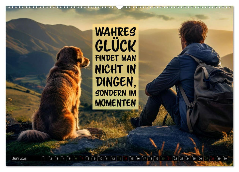 Quellen des Glücks (CALVENDO Premium Wandkalender 2026)