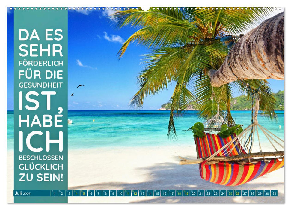 Quellen des Glücks (CALVENDO Premium Wandkalender 2026)