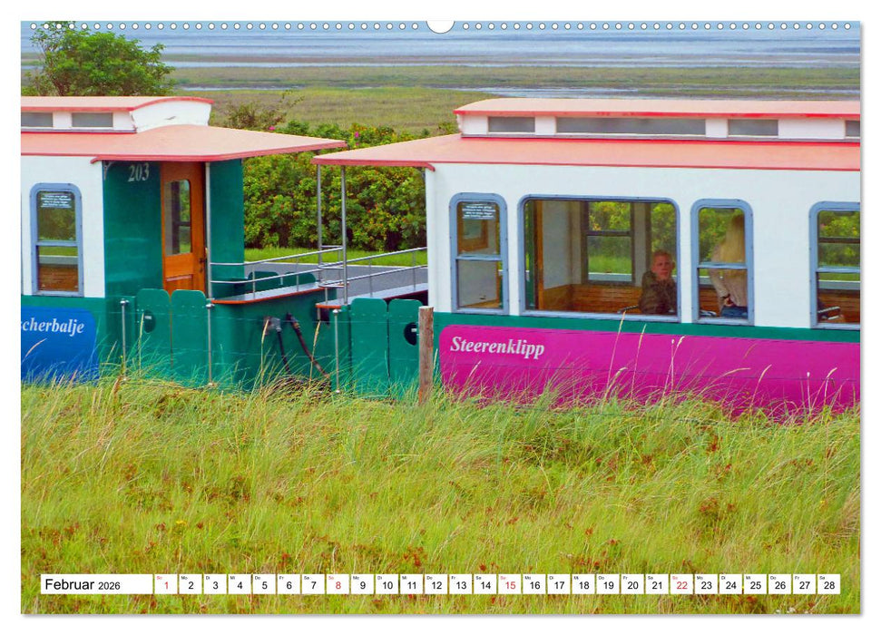 Verliebt in Borkum (CALVENDO Premium Wandkalender 2026)