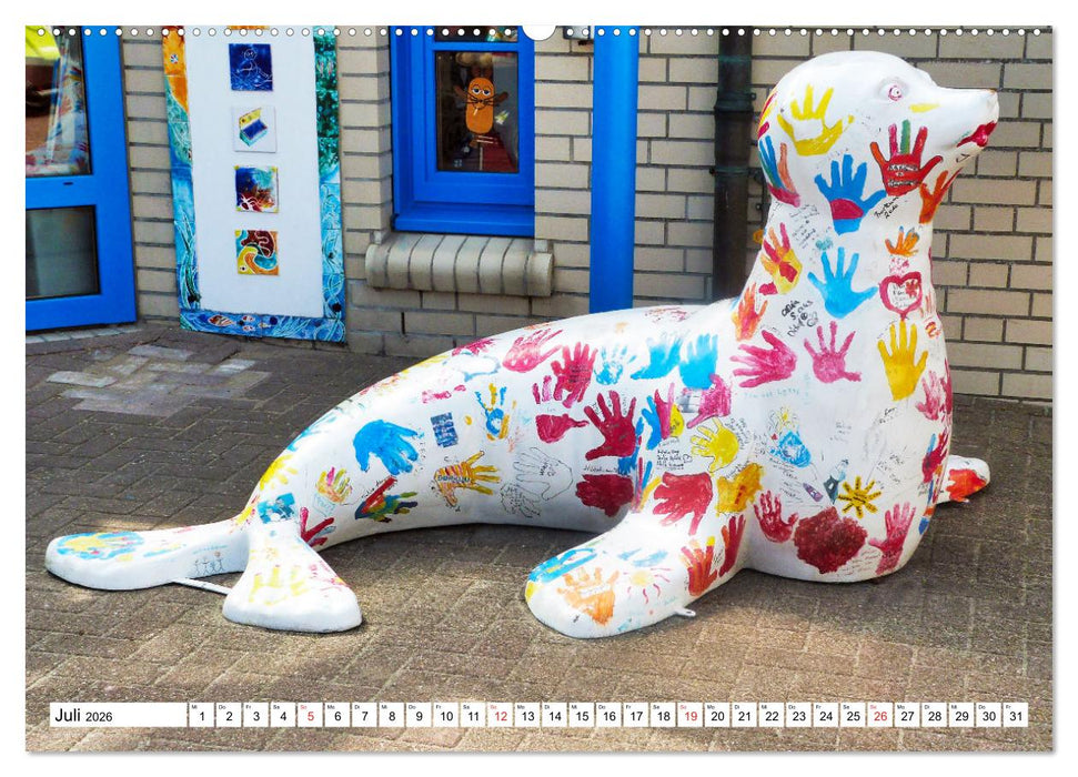 Verliebt in Borkum (CALVENDO Premium Wandkalender 2026)