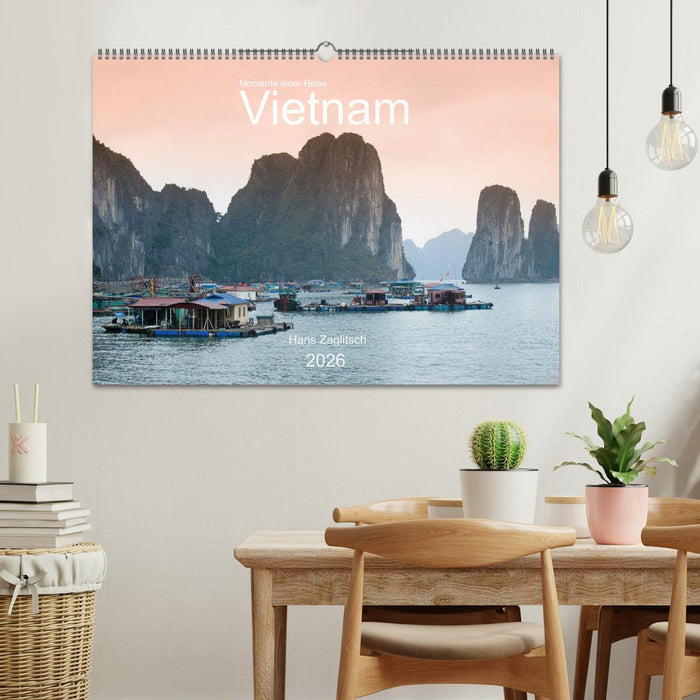 Vietnam - Momente einer Reise (CALVENDO Wandkalender 2026)