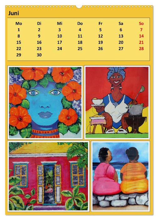 Karibik - Eindrücke einer Kreuzfahrt (CALVENDO Premium Wandkalender 2026)