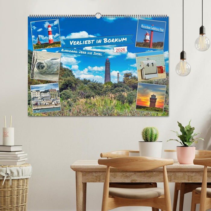 Verliebt in Borkum (CALVENDO Wandkalender 2026)