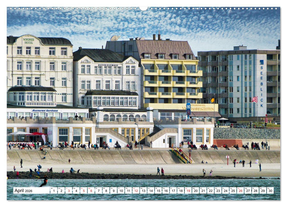 Verliebt in Borkum (CALVENDO Wandkalender 2026)