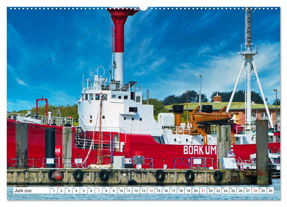 Verliebt in Borkum (CALVENDO Wandkalender 2026)