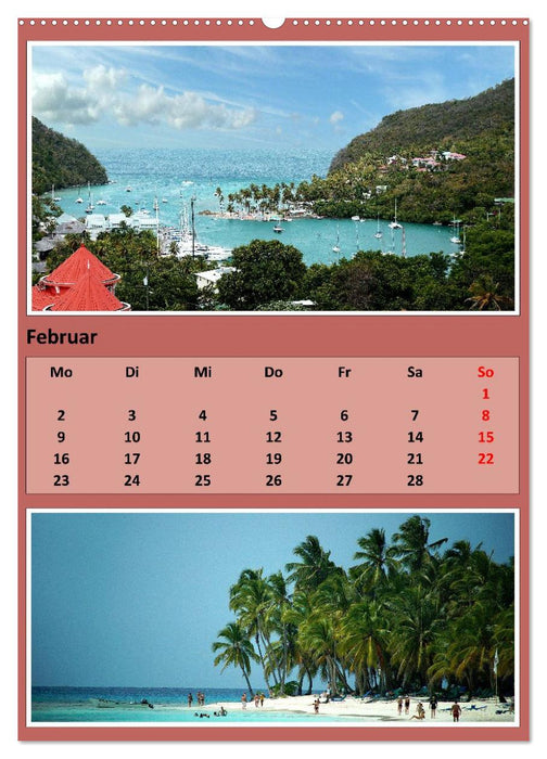 Karibik - Eindrücke einer Kreuzfahrt (CALVENDO Wandkalender 2026)