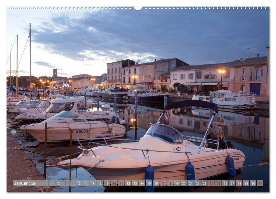 Hausbooturlaub Frankreich - Canal du Midi (CALVENDO Premium Wandkalender 2026)