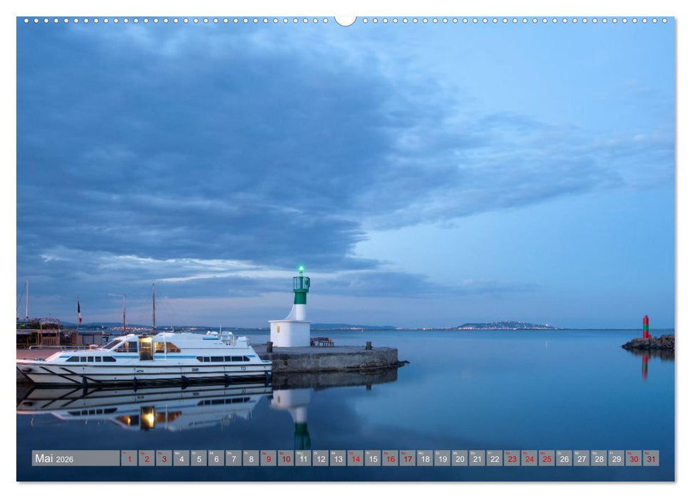 Hausbooturlaub Frankreich - Canal du Midi (CALVENDO Premium Wandkalender 2026)