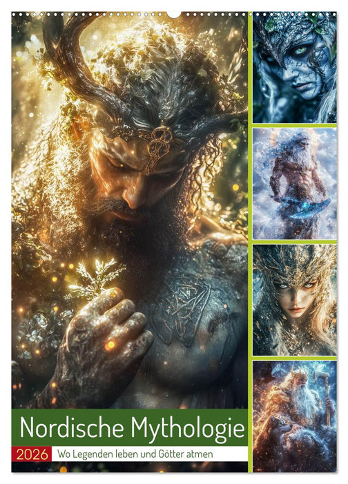 Nordische Mythologie (CALVENDO Wandkalender 2026)