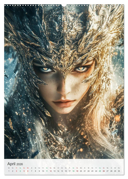 Nordische Mythologie (CALVENDO Wandkalender 2026)