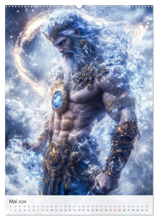 Nordische Mythologie (CALVENDO Wandkalender 2026)