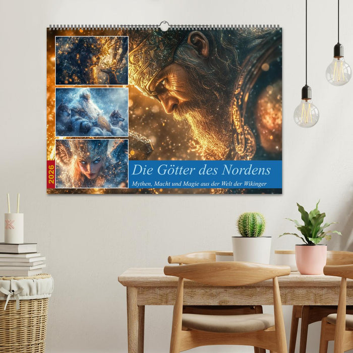 Die Götter des Nordens (CALVENDO Wandkalender 2026)