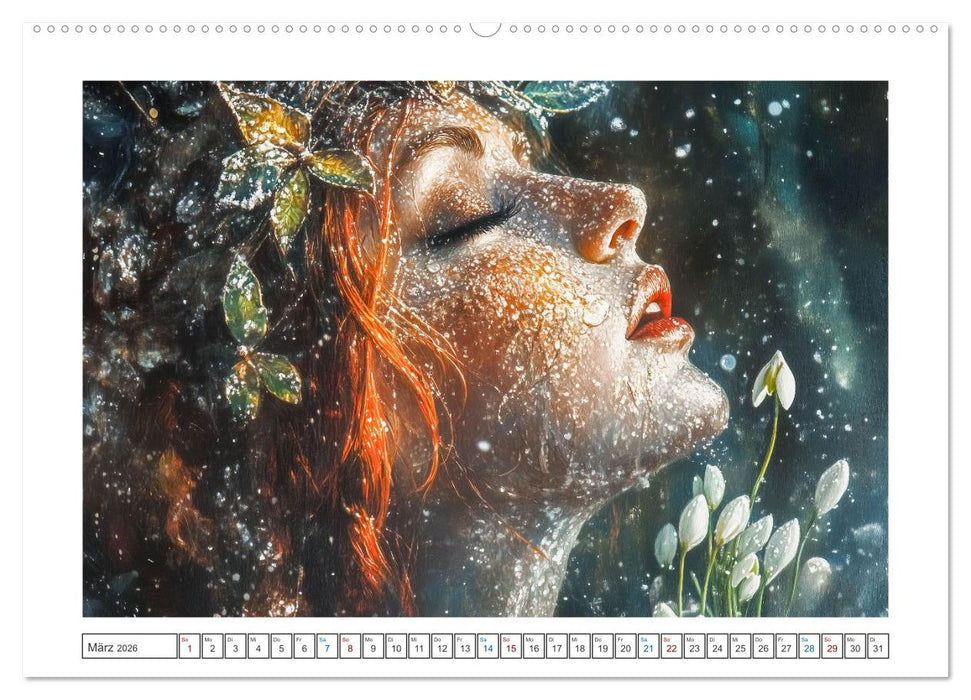 Die Götter des Nordens (CALVENDO Wandkalender 2026)