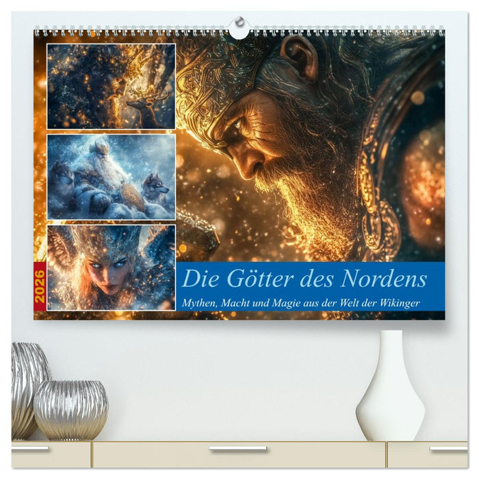 Die Götter des Nordens (CALVENDO Premium Wandkalender 2026)