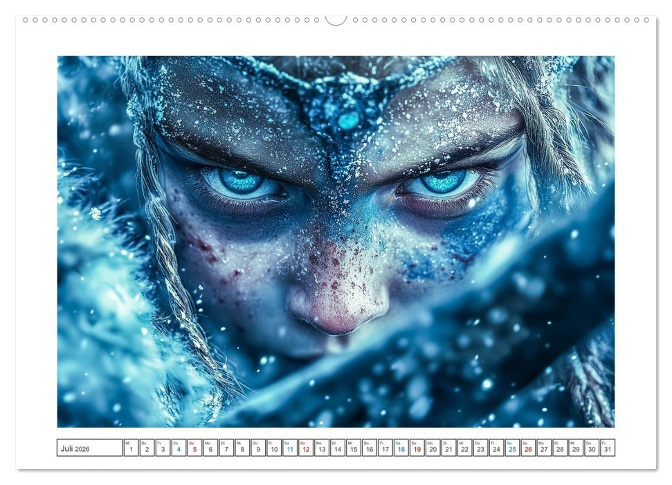 Die Götter des Nordens (CALVENDO Premium Wandkalender 2026)