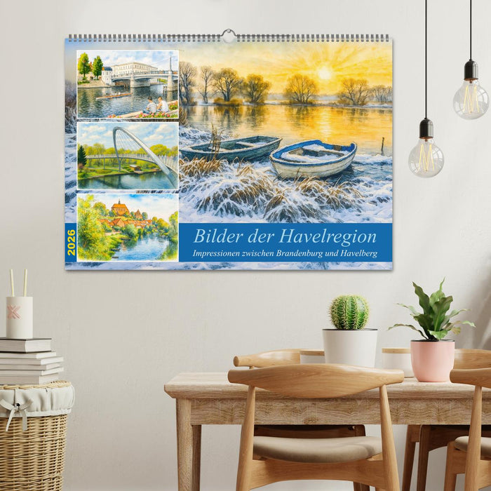Bilder der Havelregion - Impressionen zwischen Brandenburg und Havelberg (CALVENDO Wandkalender 2026)