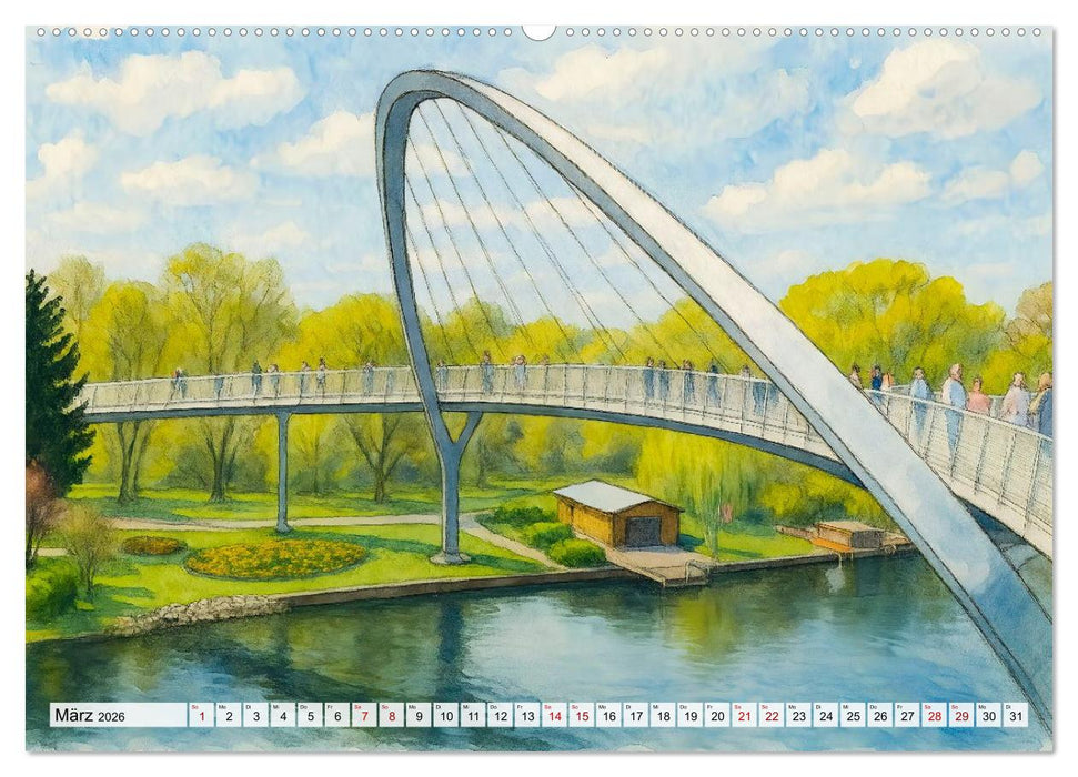 Bilder der Havelregion - Impressionen zwischen Brandenburg und Havelberg (CALVENDO Wandkalender 2026)