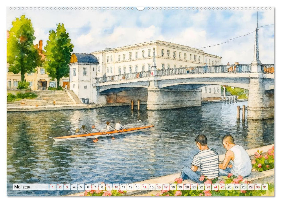 Bilder der Havelregion - Impressionen zwischen Brandenburg und Havelberg (CALVENDO Wandkalender 2026)