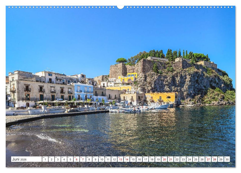 Italien - Inselparadiese von Capri bis Alicudi (CALVENDO Wandkalender 2026)