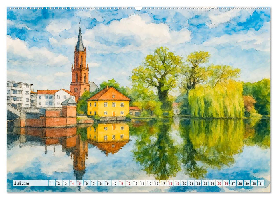 Bilder der Havelregion - Impressionen zwischen Brandenburg und Havelberg (CALVENDO Premium Wandkalender 2026)