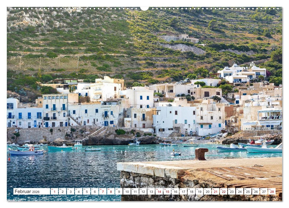 Italien - Inselparadiese von Capri bis Alicudi (CALVENDO Premium Wandkalender 2026)