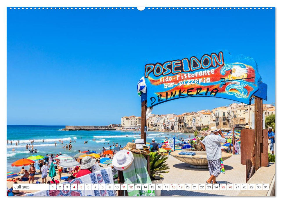 Italien - Inselparadiese von Capri bis Alicudi (CALVENDO Premium Wandkalender 2026)