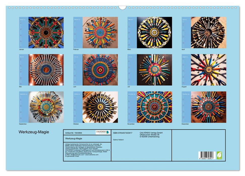 Werkzeug-Magie (CALVENDO Wandkalender 2026)
