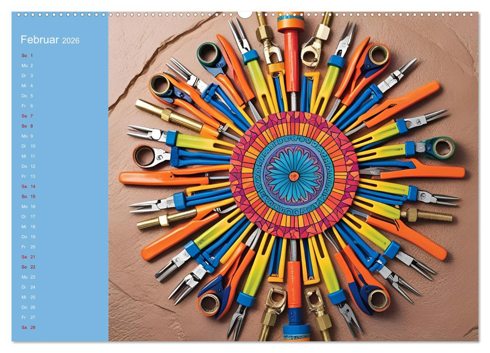 Werkzeug-Magie (CALVENDO Wandkalender 2026)