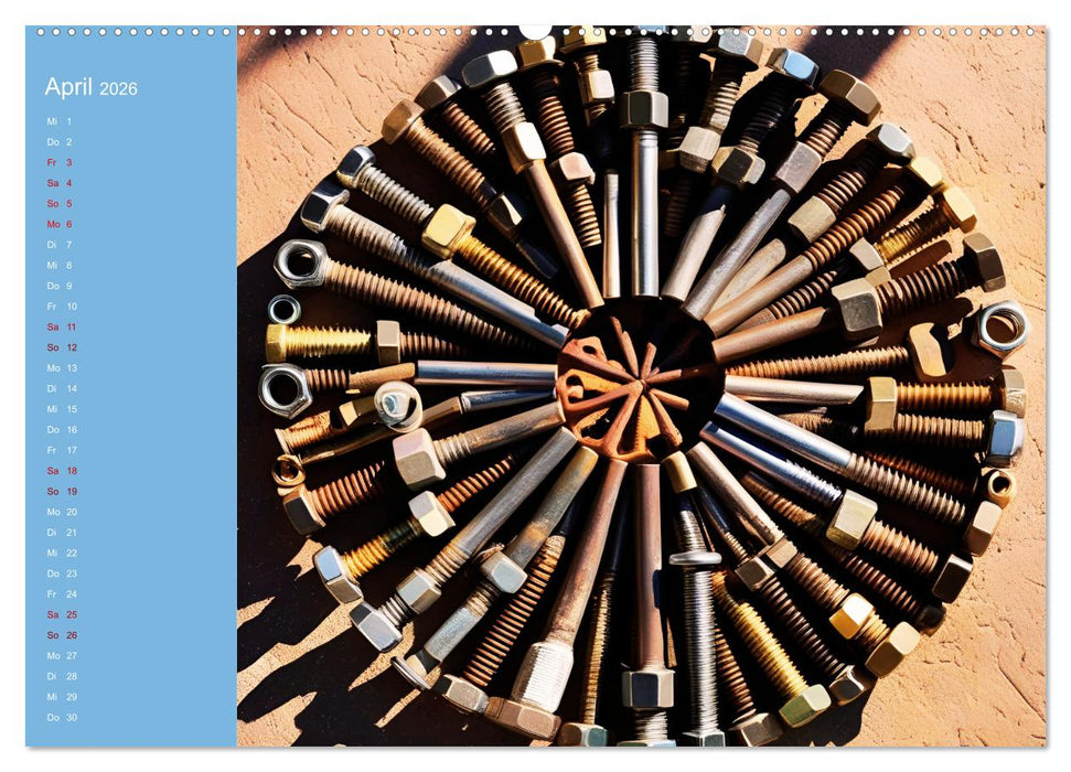 Werkzeug-Magie (CALVENDO Wandkalender 2026)