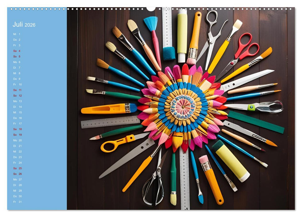 Werkzeug-Magie (CALVENDO Premium Wandkalender 2026)