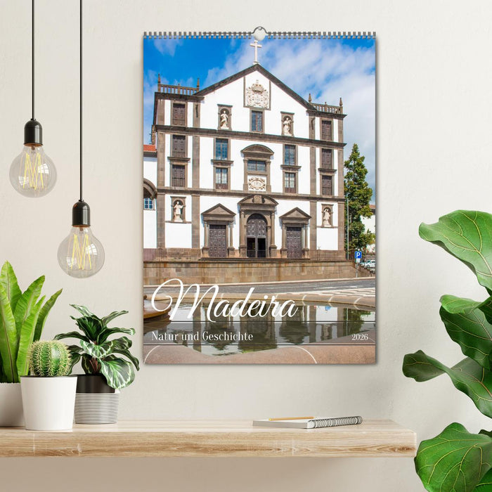 Madeira - Natur und Geschichte (CALVENDO Wandkalender 2026)