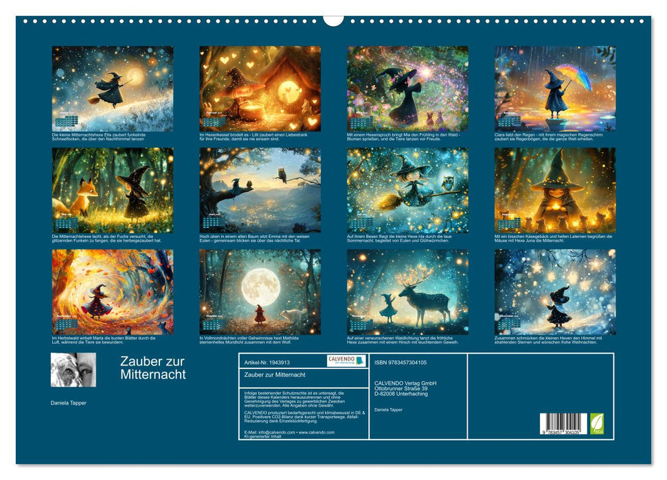 Zauber zur Mitternacht (CALVENDO Wandkalender 2026)