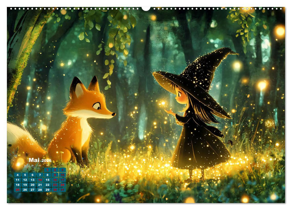 Zauber zur Mitternacht (CALVENDO Wandkalender 2026)