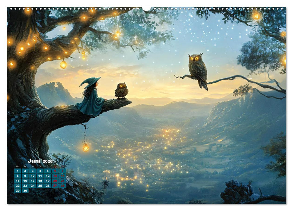Zauber zur Mitternacht (CALVENDO Wandkalender 2026)