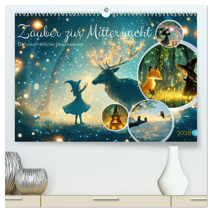 Zauber zur Mitternacht (CALVENDO Premium Wandkalender 2026)