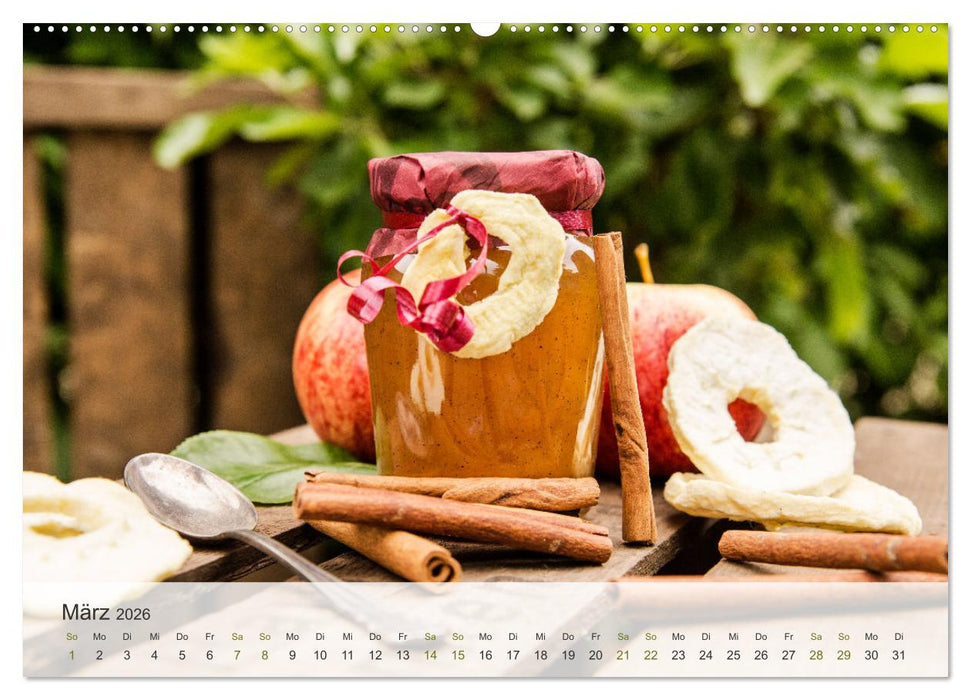 ApfelZEIT - Natürlich köstlich (CALVENDO Wandkalender 2026)