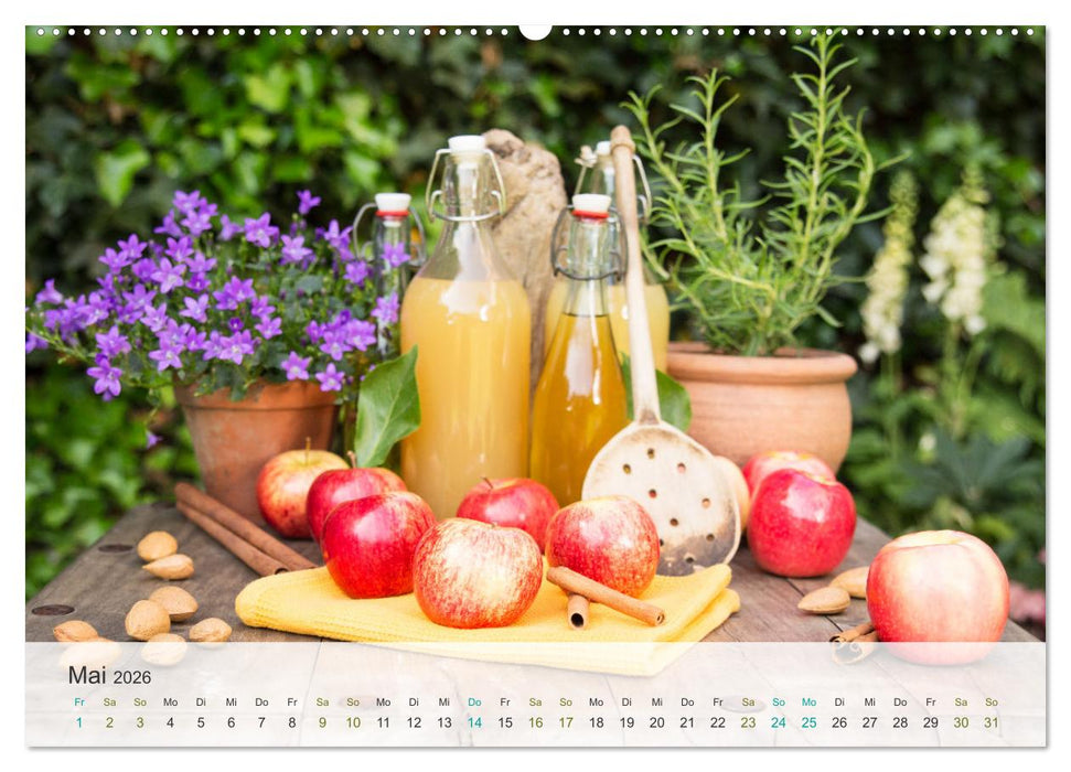 ApfelZEIT - Natürlich köstlich (CALVENDO Wandkalender 2026)