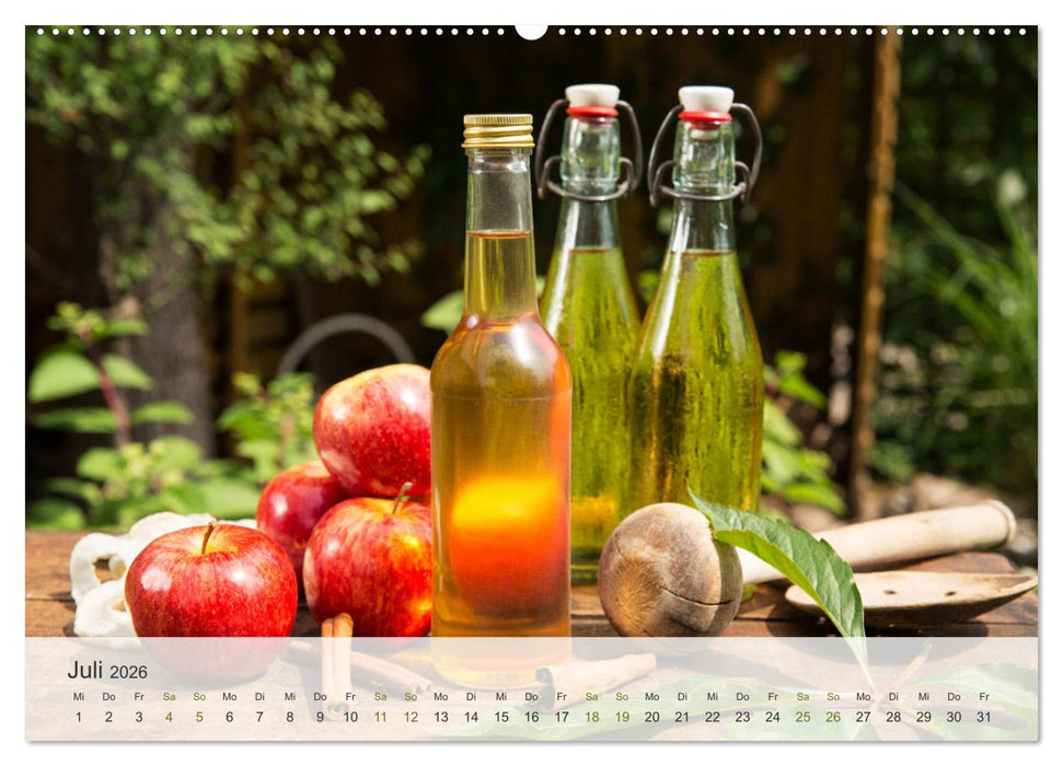 ApfelZEIT - Natürlich köstlich (CALVENDO Premium Wandkalender 2026)
