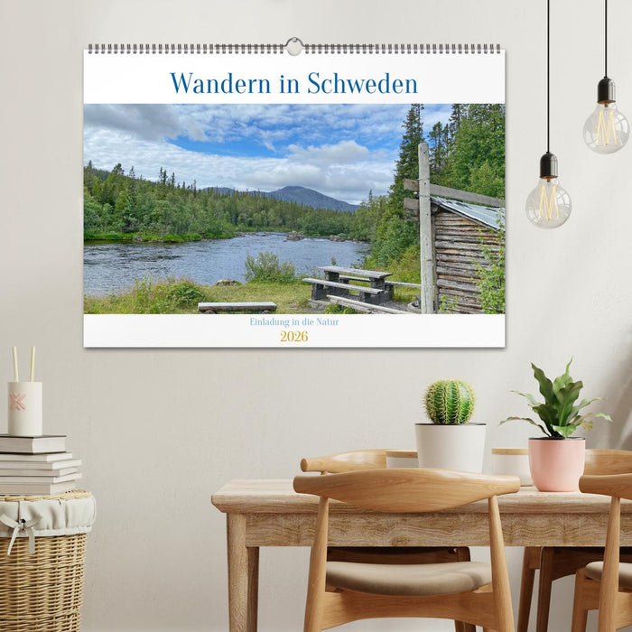 Wandern in Schweden - Einladung in die Natur (CALVENDO Wandkalender 2026)
