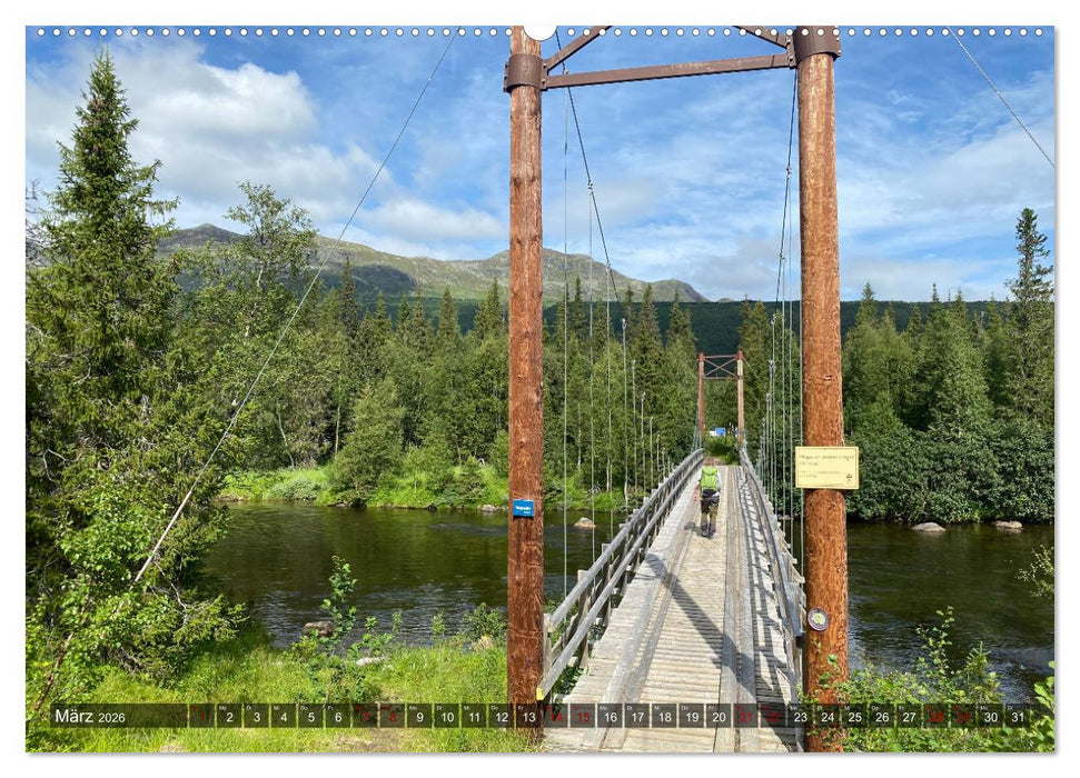 Wandern in Schweden - Einladung in die Natur (CALVENDO Wandkalender 2026)
