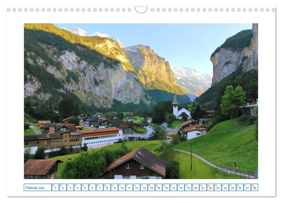 Schweizer Städte (CALVENDO Wandkalender 2026)