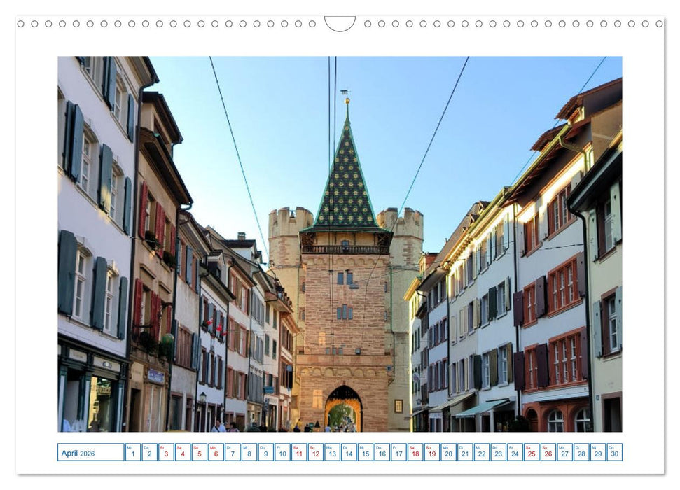 Schweizer Städte (CALVENDO Wandkalender 2026)